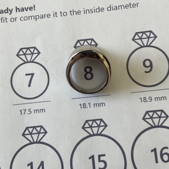 RSC Silver Statement Ring - Picture 5 of 5